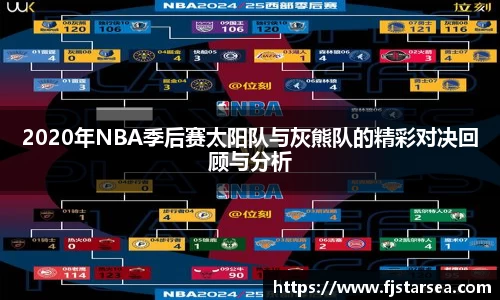 kaiyun开云kaiyun开云kaiyun开云2020年NBA季后赛太阳队与灰熊队的精彩对决回顾与分析